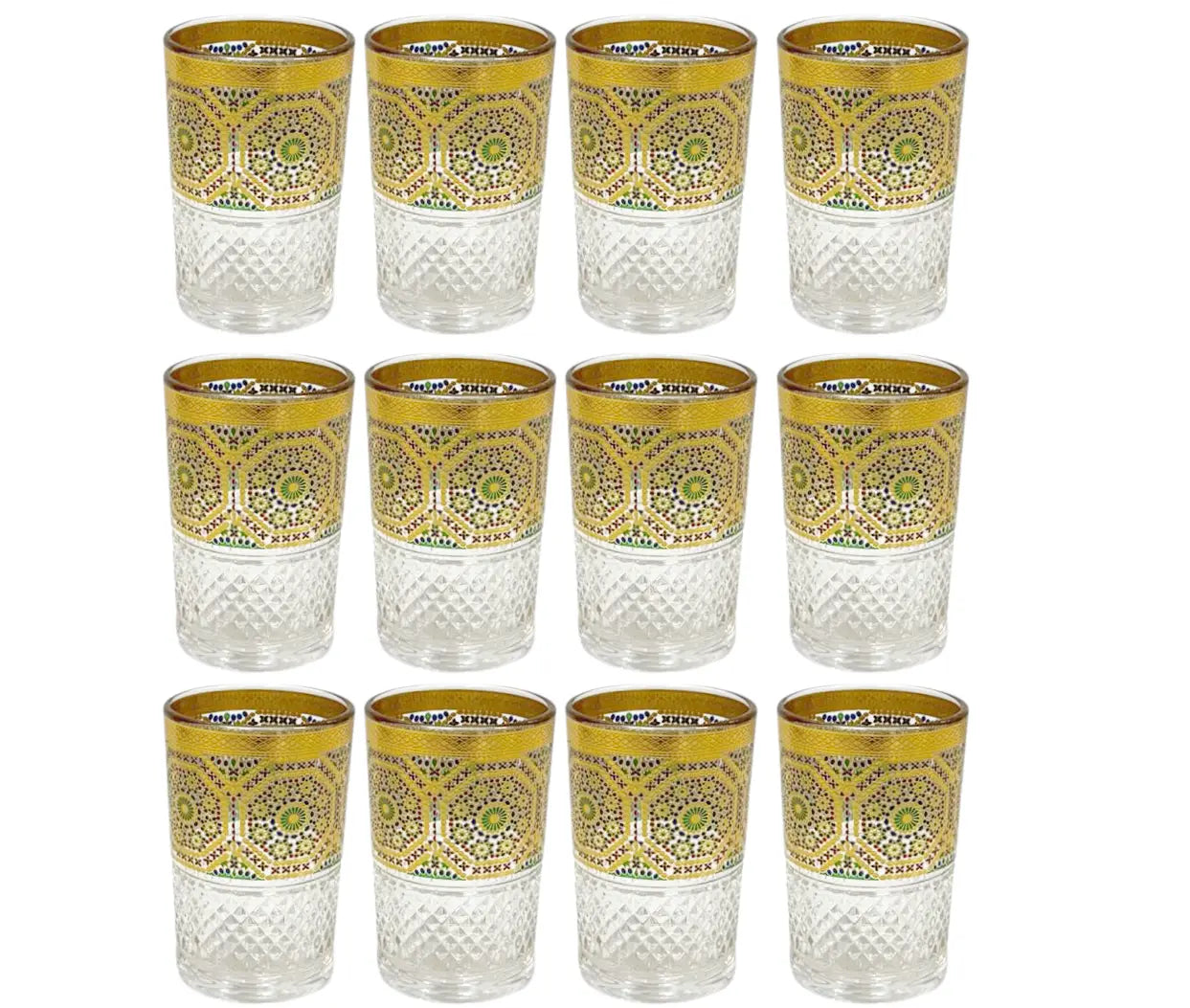 12 Theeglazen Malaki Bazaarwinkel