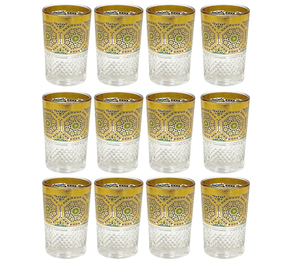 12 Theeglazen Malaki Bazaarwinkel