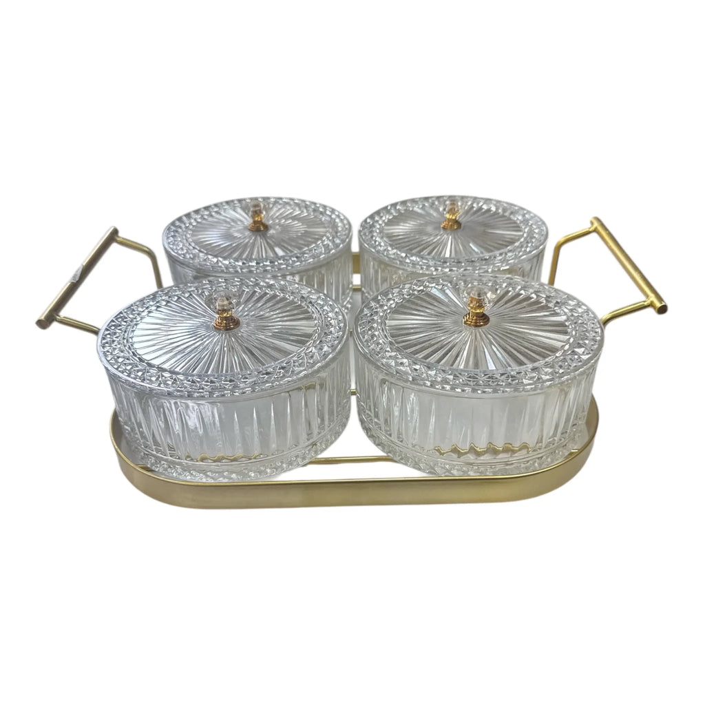 Candybox goldtray met deksel Bazaarwinkel