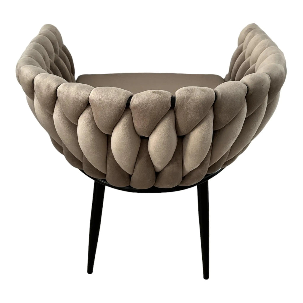 Wavestoel Taupe Bazaarwinkel