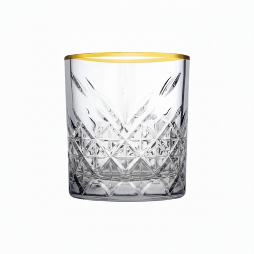 Drinkglazen Timeless Goldline 4 stuks - Bazaarwinkel