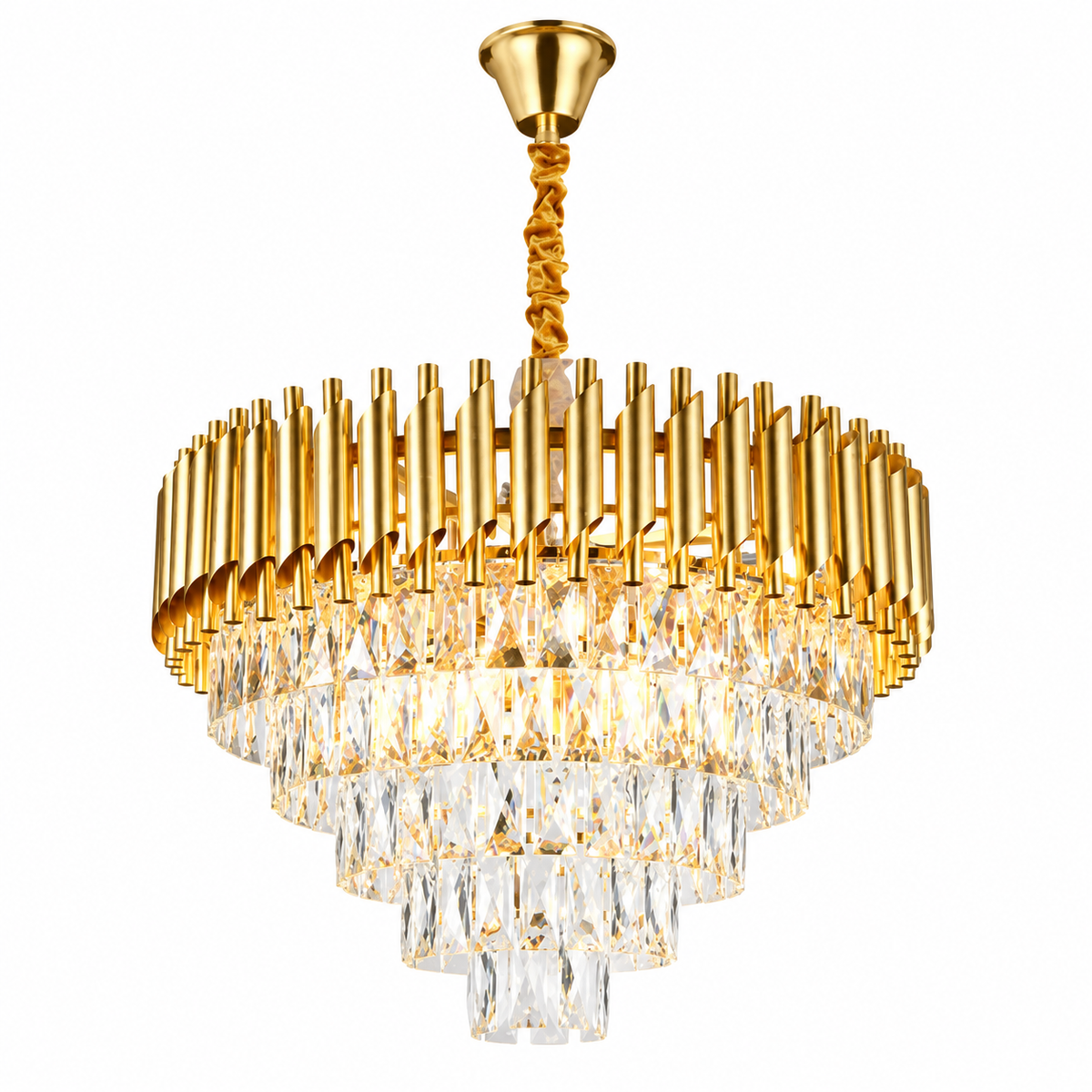 Hanglamp Queen Gold op witte achtergrond