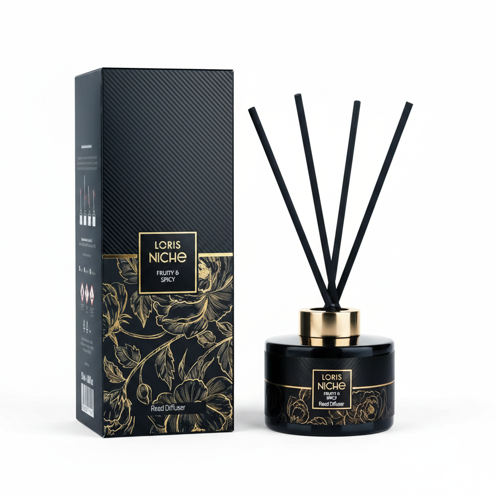Loris Niche Fruitige & kruidige niche huisgeur 150 ml Bazaarwinkel