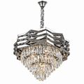 Kristallen hanglamp chroom - volledige productfoto