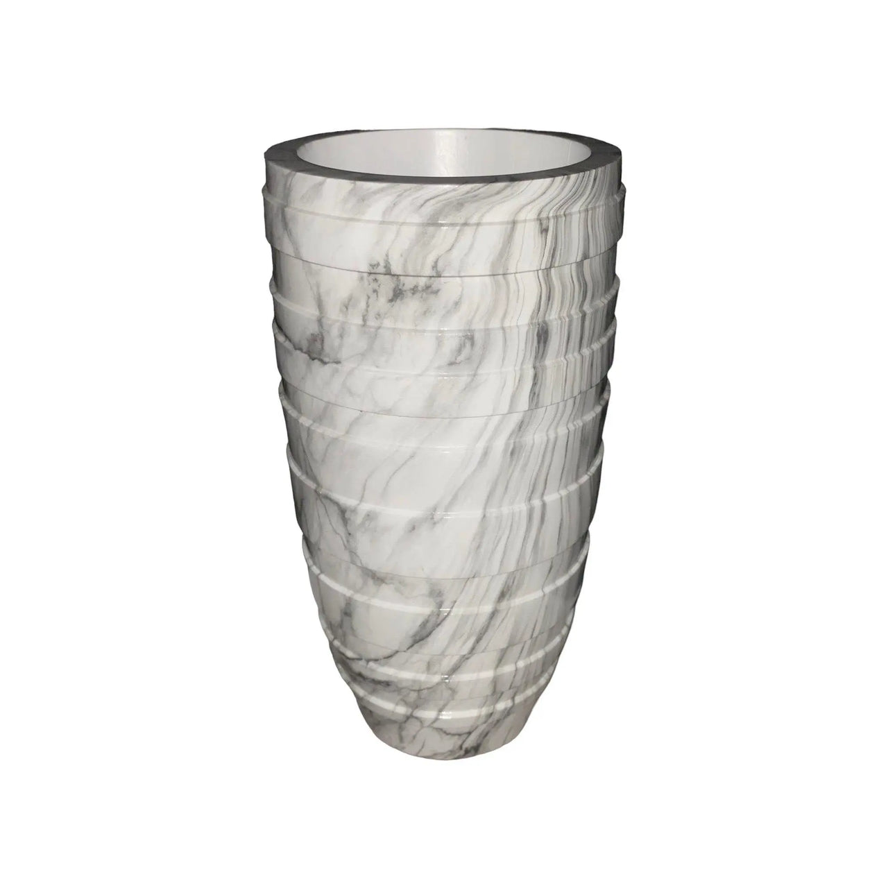 Vaas marmer design - Bazaarwinkel