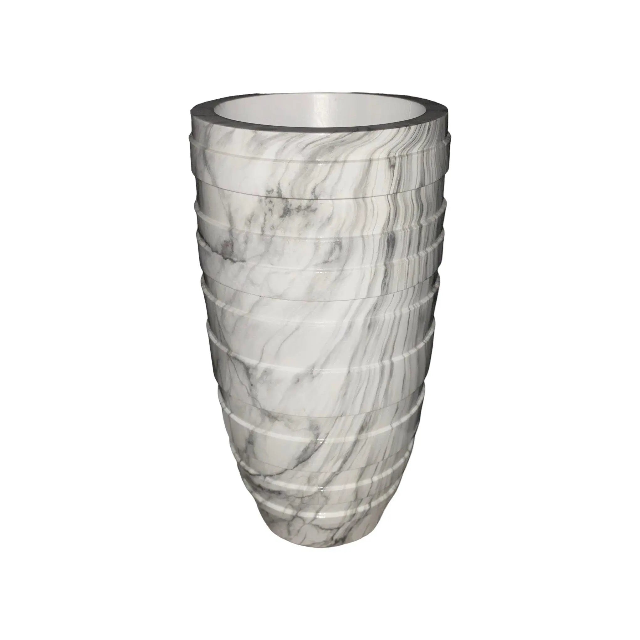 Vaas marmer design - Bazaarwinkel