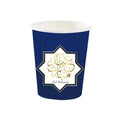 Eid bekers blauw 5 stuks - Bazaarwinkel