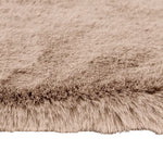 Fluffy Tapijt Taupe - Bazaarwinkel